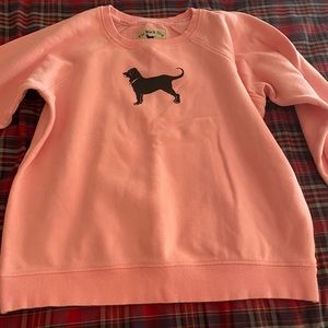 The Black Dog pink comfy sweatshirt